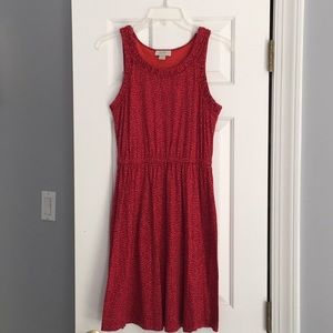 👗 LOFT Sleeveless Cotton Dress